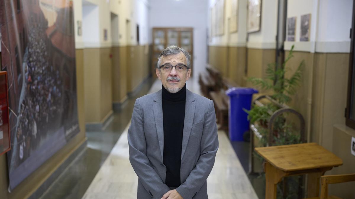 El director de gabinete de la ministra de Sanidad, José Manuel López Rodrigo, imparte la charla '¿Tiene solución el problema de la vivienda?', organizada por el Foro Gogoa UNAI BEROIZ